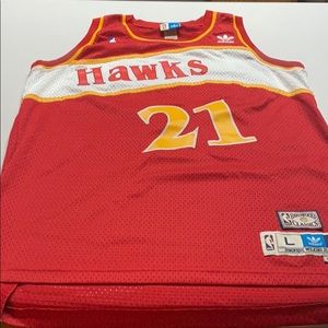 Dominique Wilkins Hawks Hardwood Classics Jersey